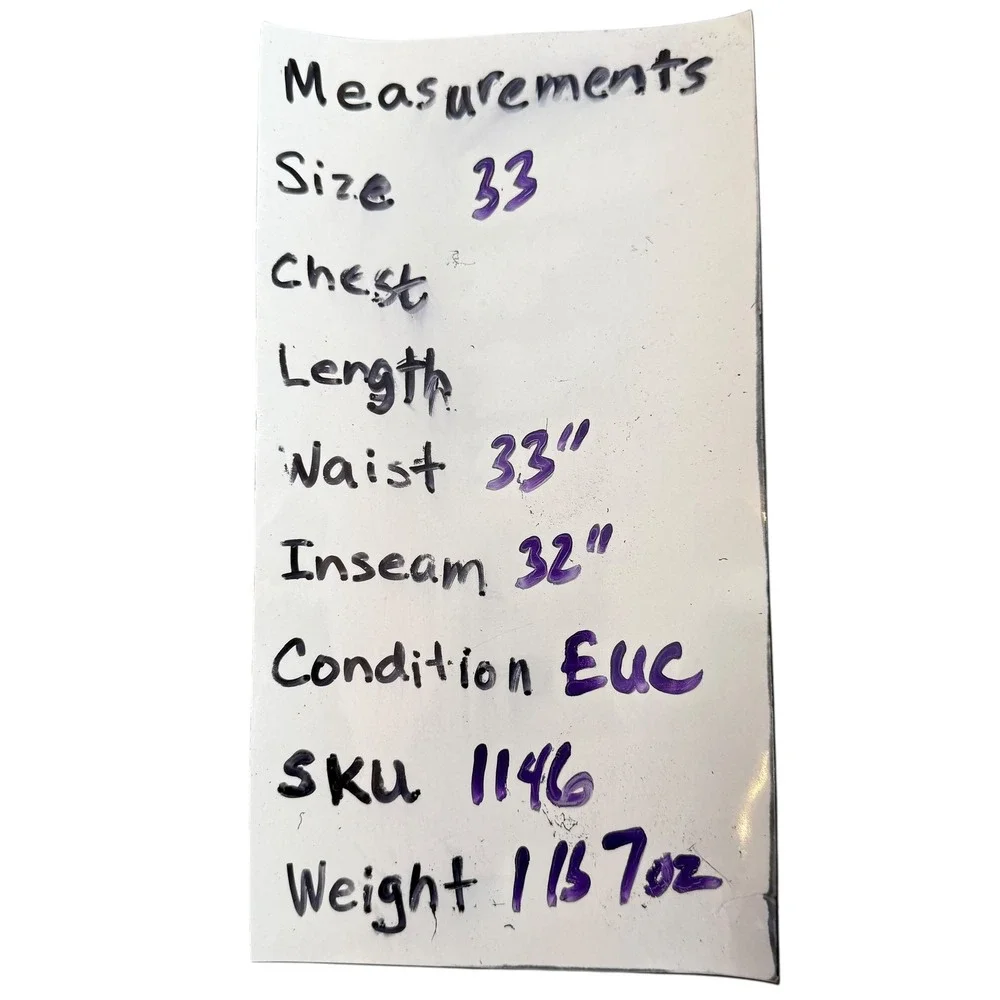 AG‎ Adriano Goldschmied The Nomad Modern Slim Dark Wash Jeans Mens 33x32 1191SST